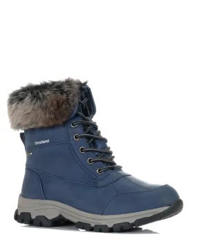 Westland Chambery 04 Blue Combine Water Proof Ankle Boot Westland Chambery 04 Blue Combine Water Proof Ankle Boot
